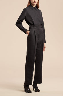 Faille Jumpsuit | Black