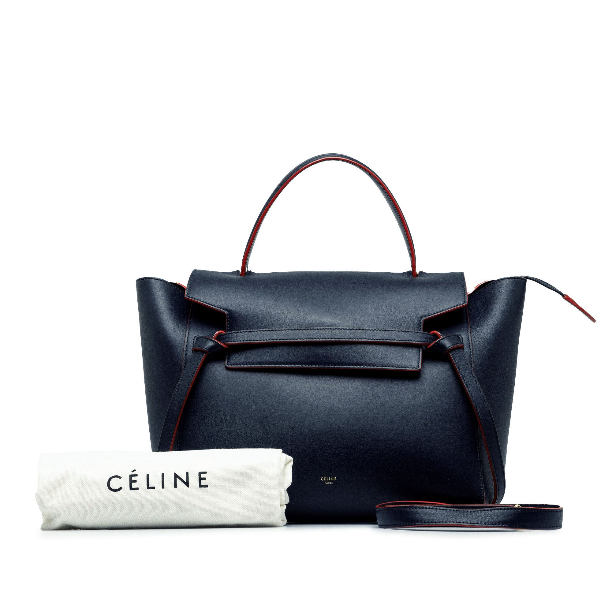 Céline Pre-Owned Mini Belt Bag | Women | Blue x Navy