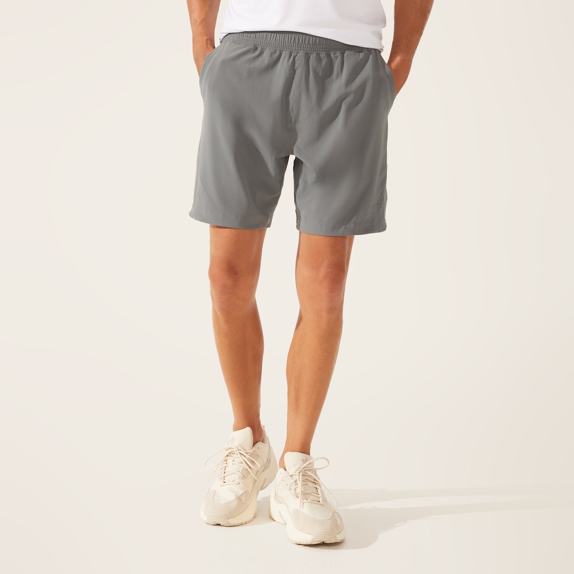 Mens | Stride Athletic Shorts | Gray