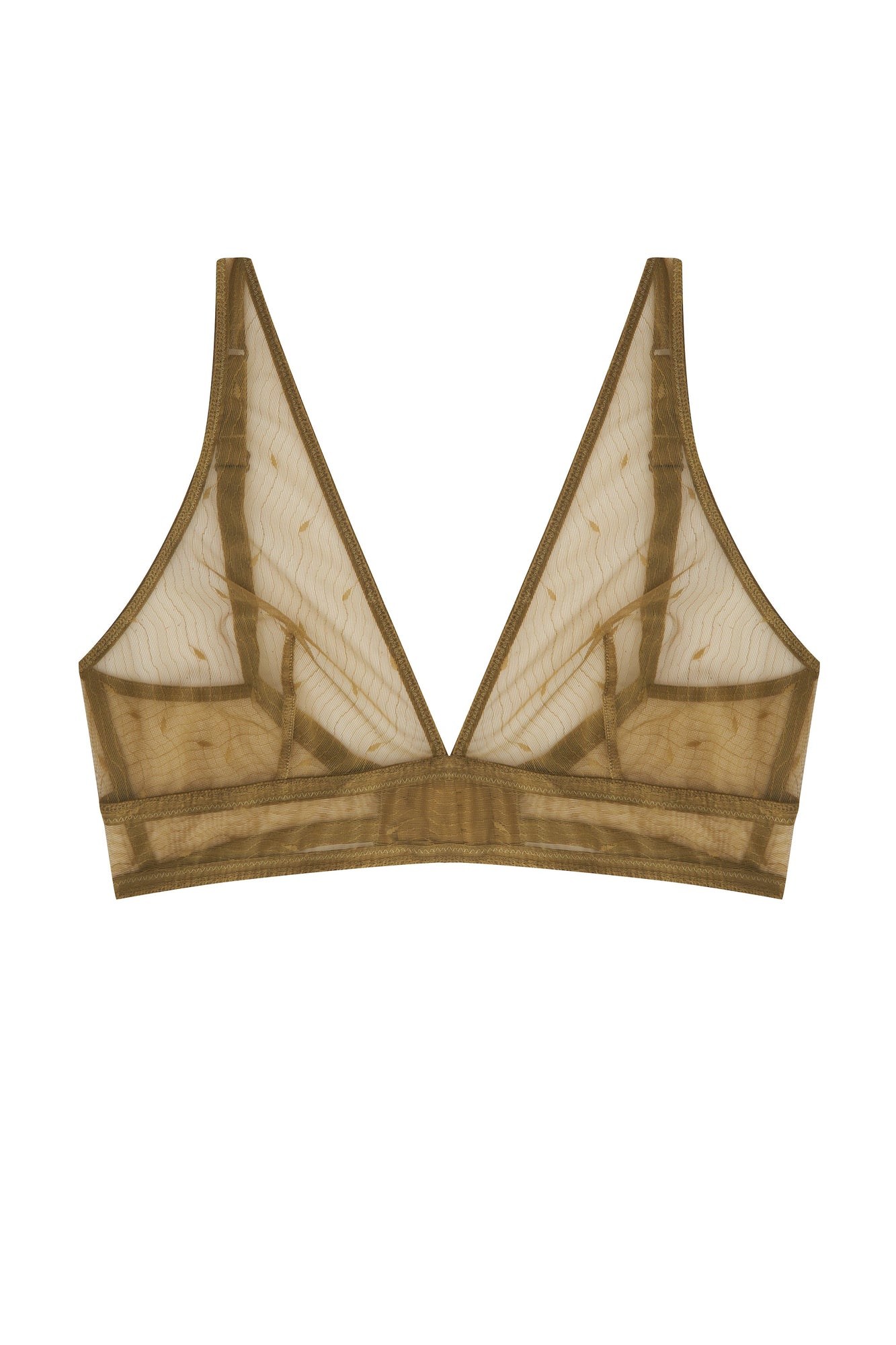 Kate Soft Plunge Bra | Leaf