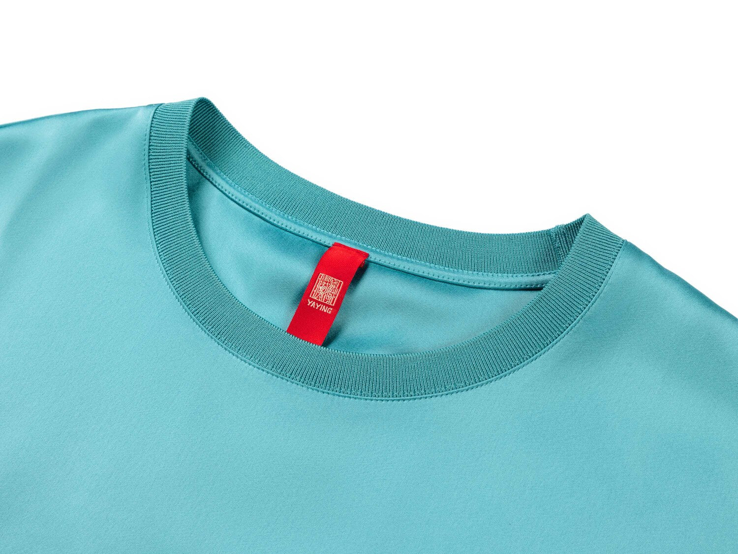 Acetic Acid Square Shoulder T-shirt | Green