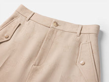 Wool Skirt | Khaki