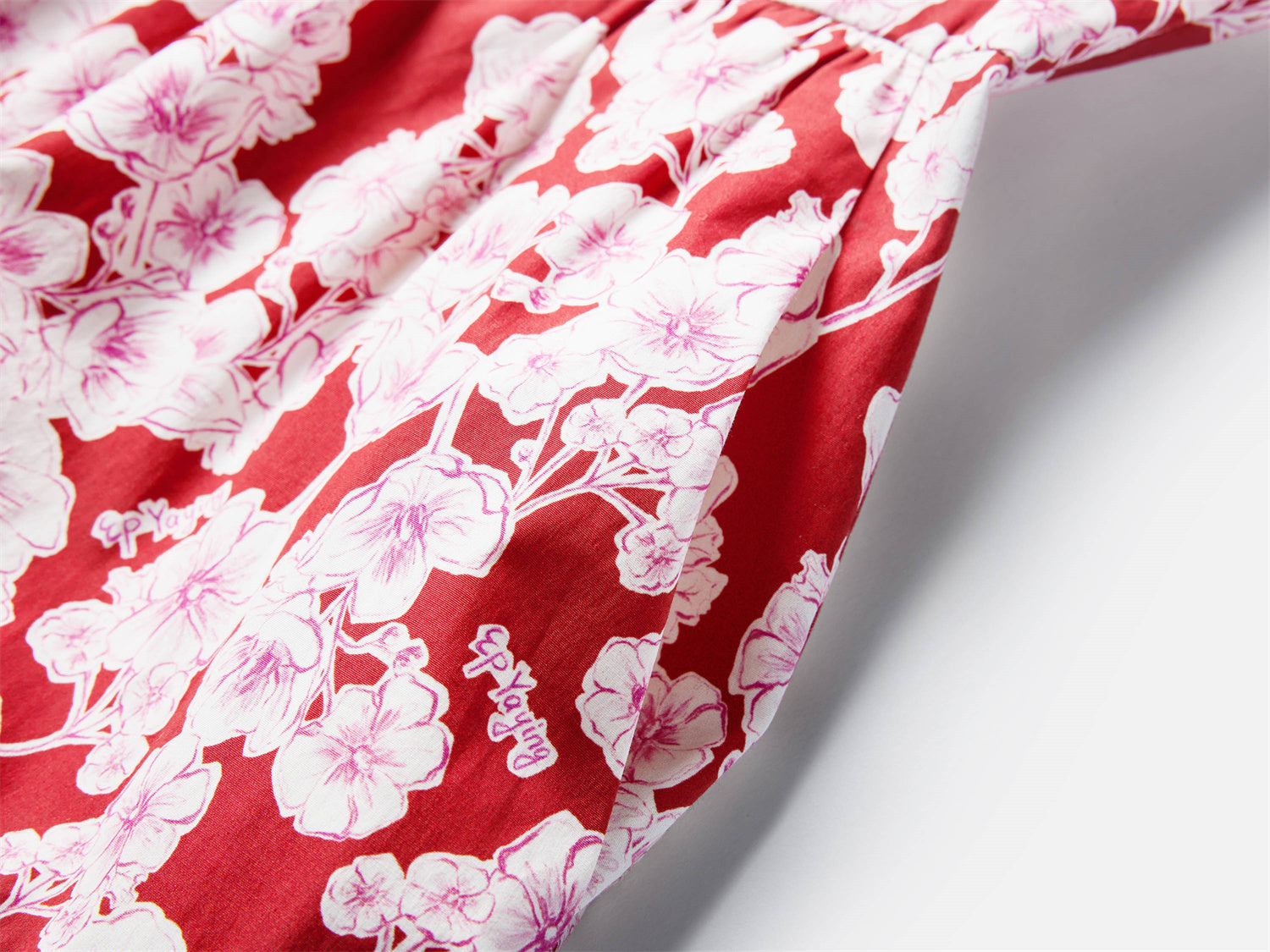 Printed Dress | Red