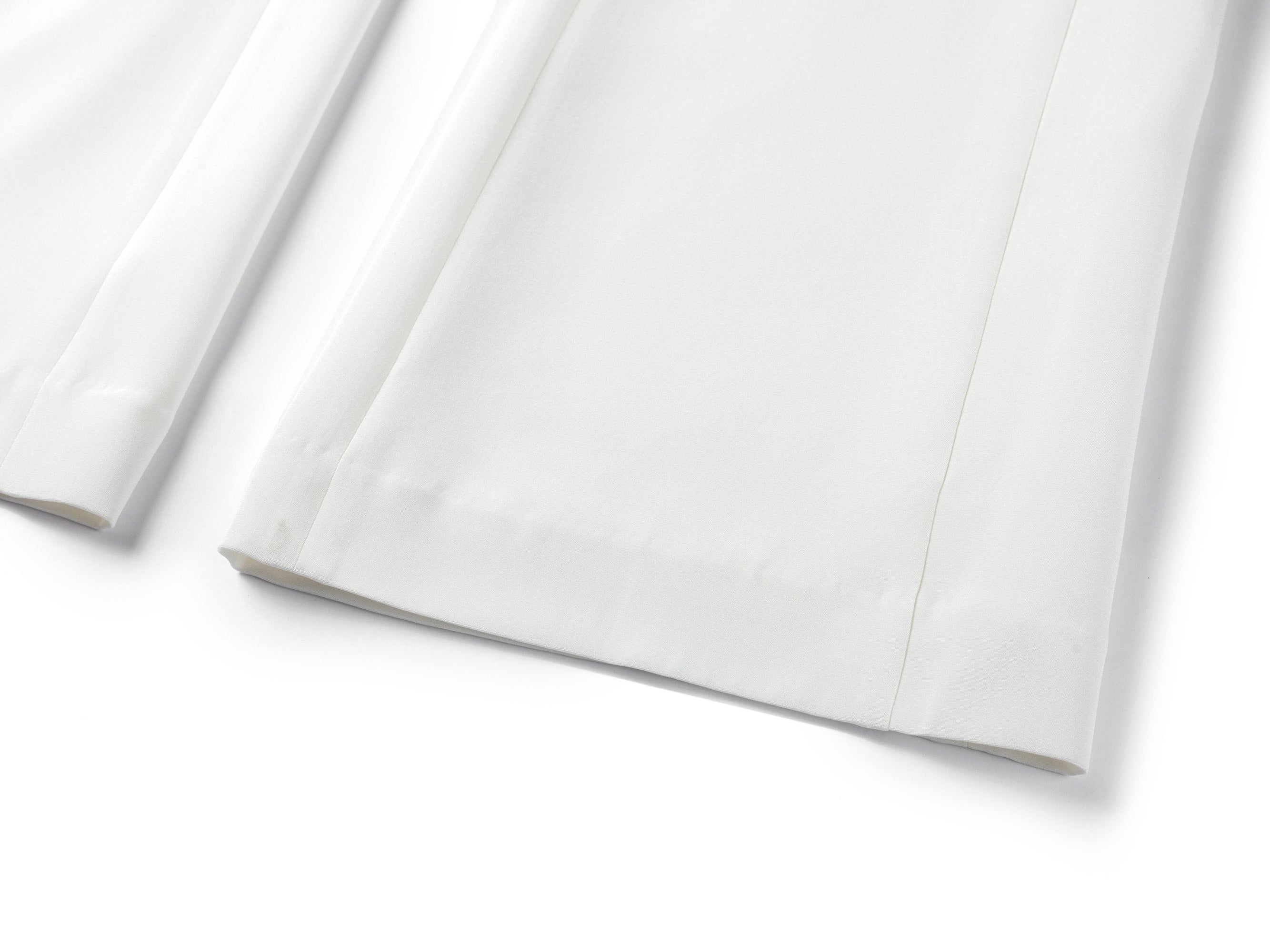 Straight Pants | White