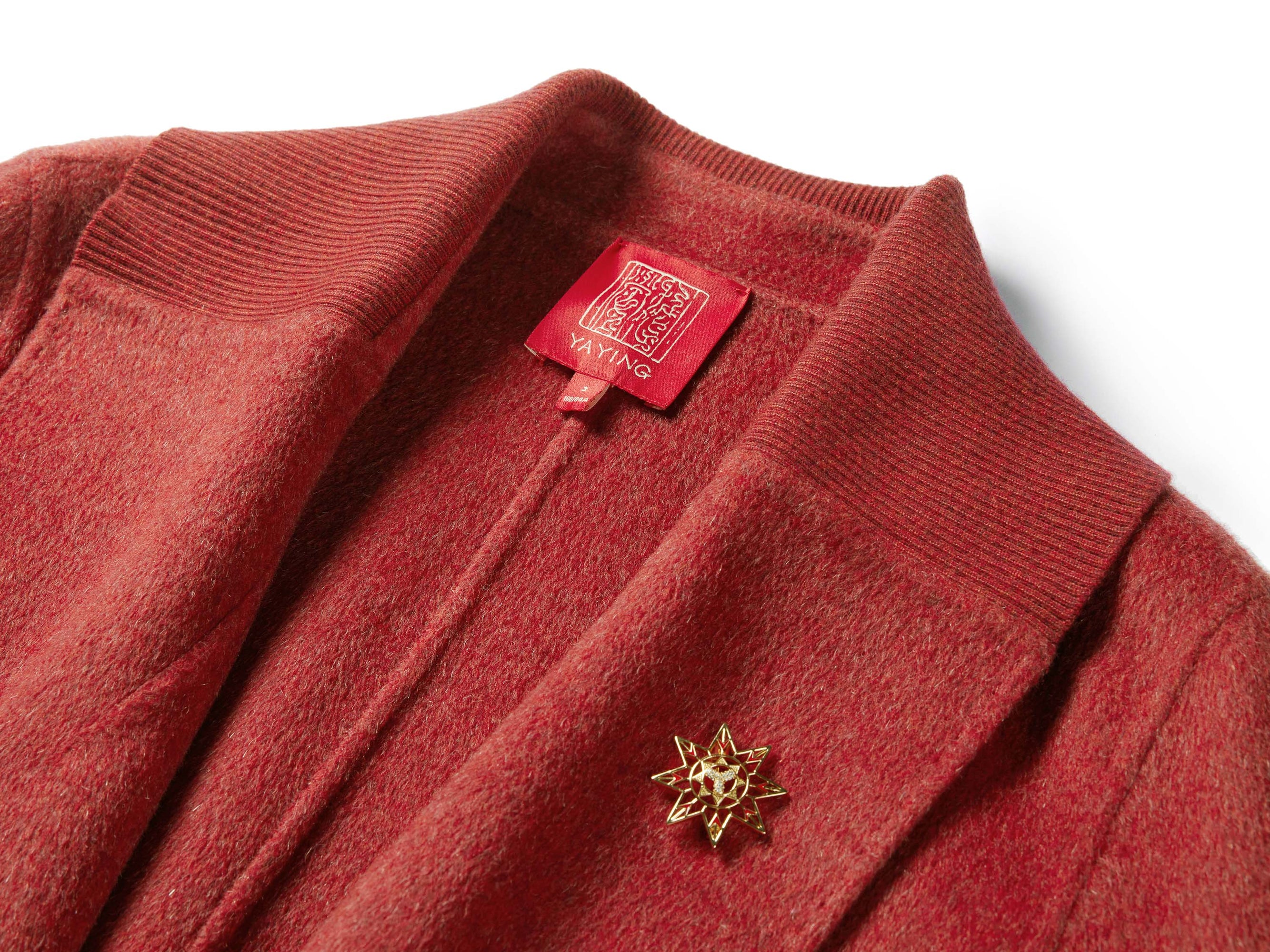 Wool Coat | Red
