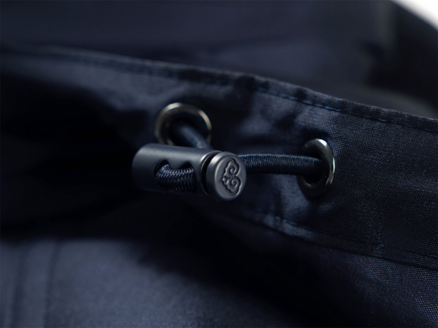 Triacetate Trench Coat | Navy