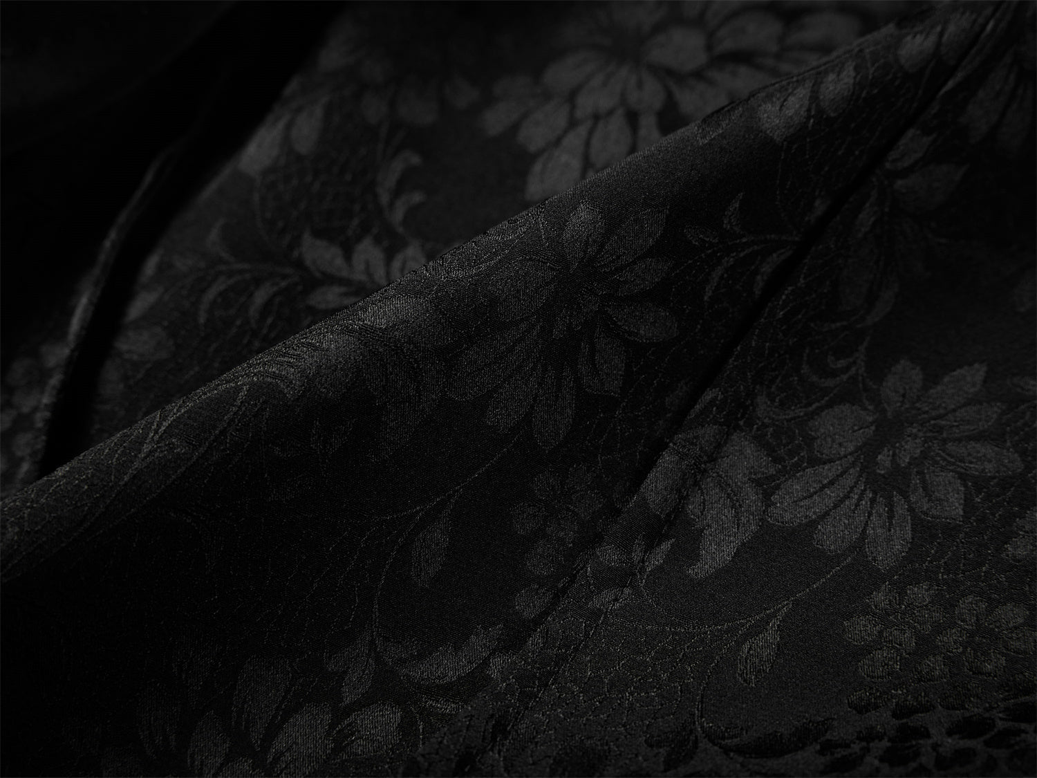 Silk Semi-Sheer Blazer | Black