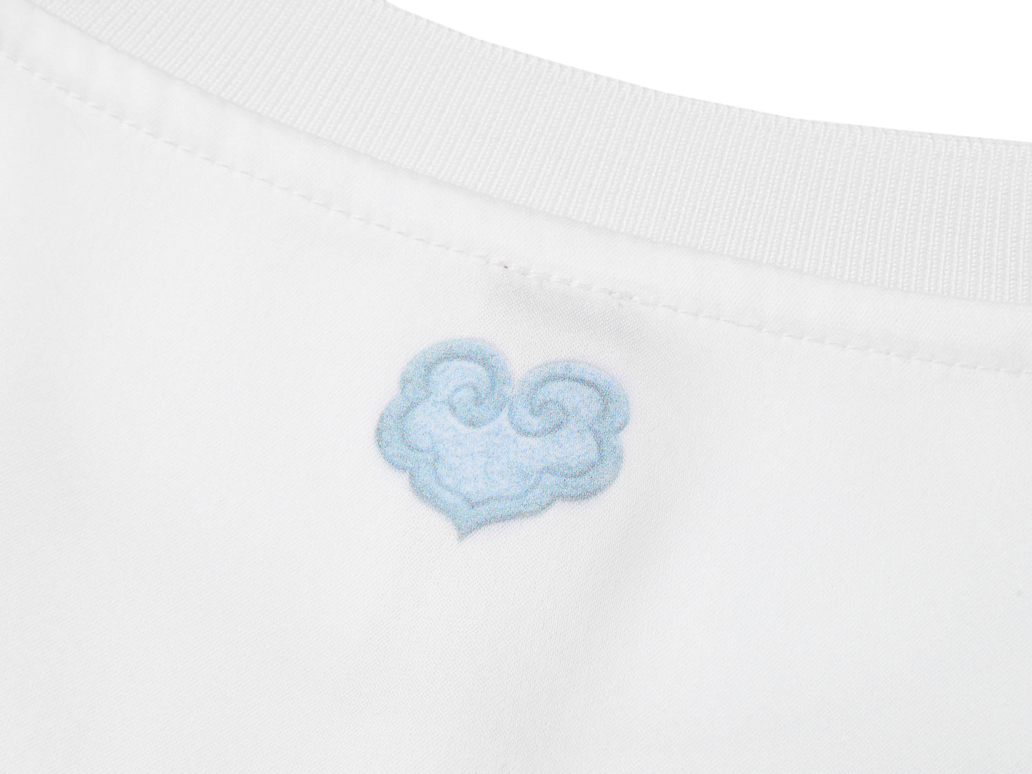 Acetic Acid Straight Shoulder Coat | White