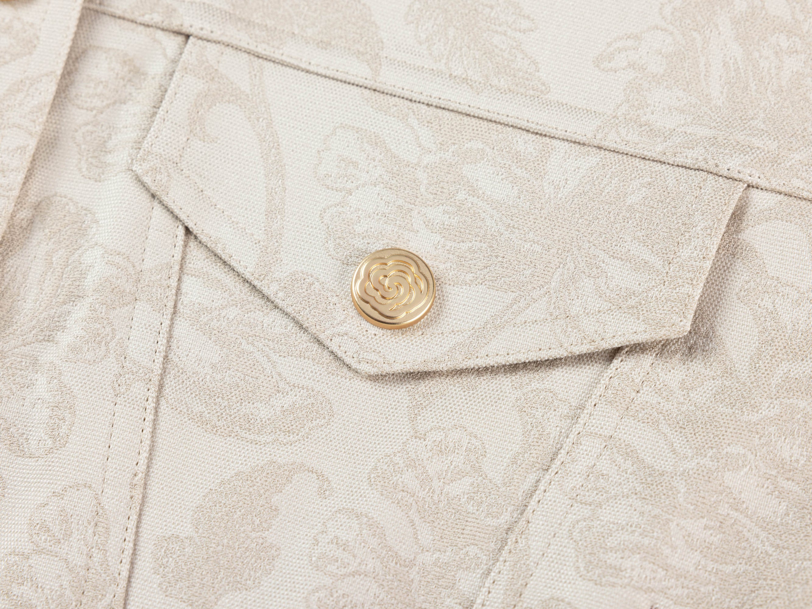 Cropped Jacket | Beige