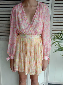 Rococo Sand | Faye Short Skirt | Butter Yellow