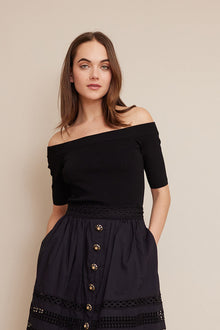 Valentina Top | Black