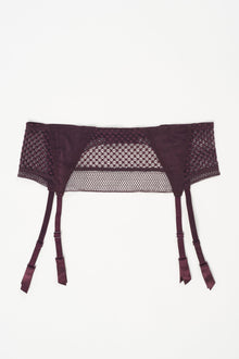 Bella Garter Belt | Deep Purple