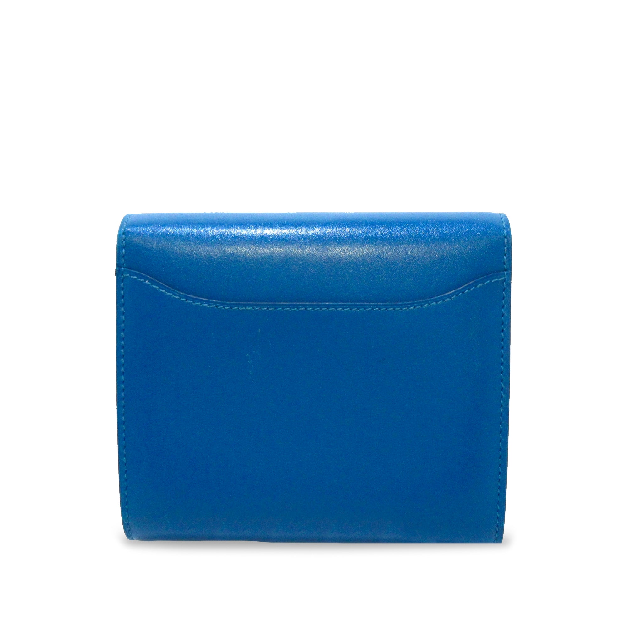 Hermès Pre-Owned Constance Compact Wallet | Women | Blue