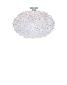 Bloom Round Sconce | Single | White