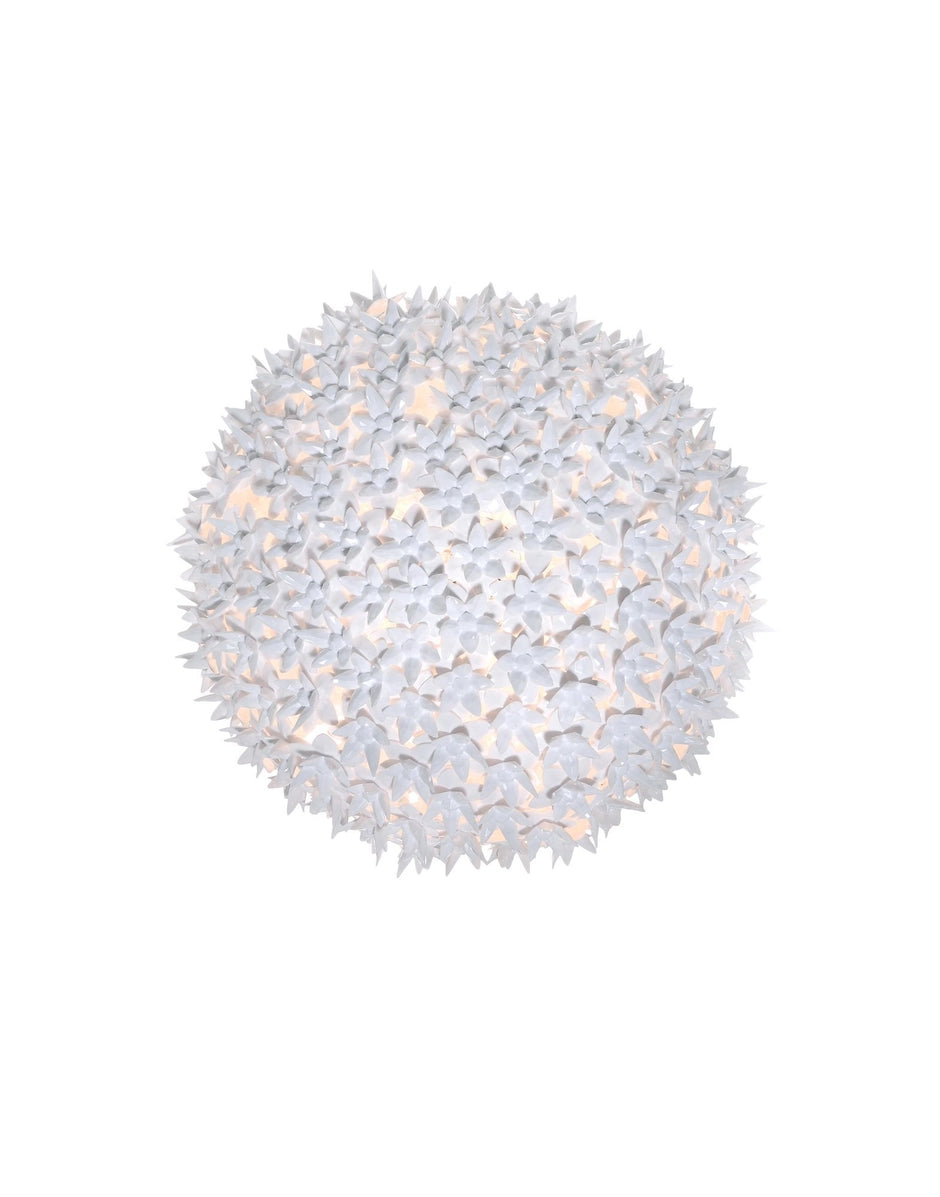 Bloom Round Sconce | Single | White