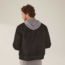 Mens | Chase Cashmere-Wool Bomber Jacket | Black
