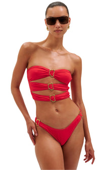 Cage Bikini Set | Red