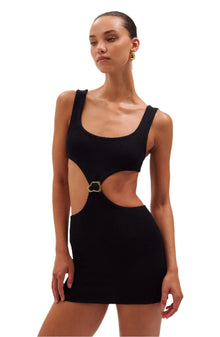 Augusta Mini Dress | Black