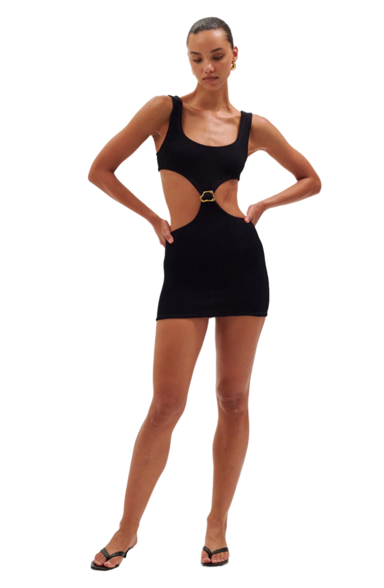 Augusta Mini Dress | Black