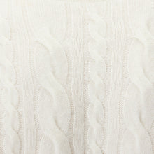Mens | Luke Cashmere Cable Knit Sweater | Cream