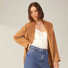 Womens | Brigette Cashmere-Wool Robe | Camel