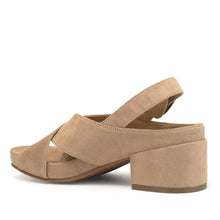 Chrystie Sandal Block Heel | Dune Faux Suede