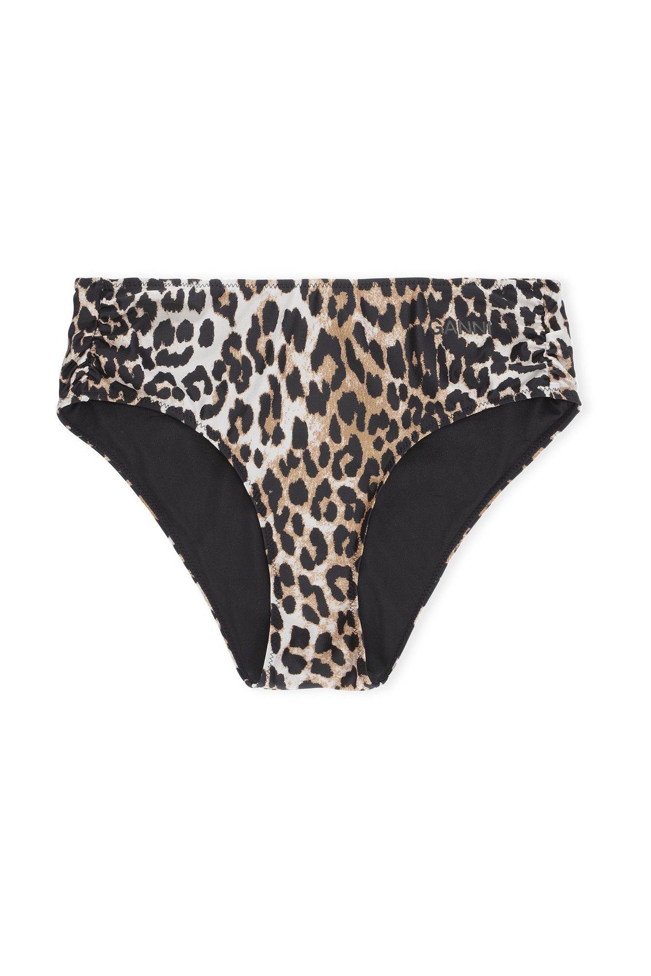 Mid-Rise Bikini Bottom | Leopard