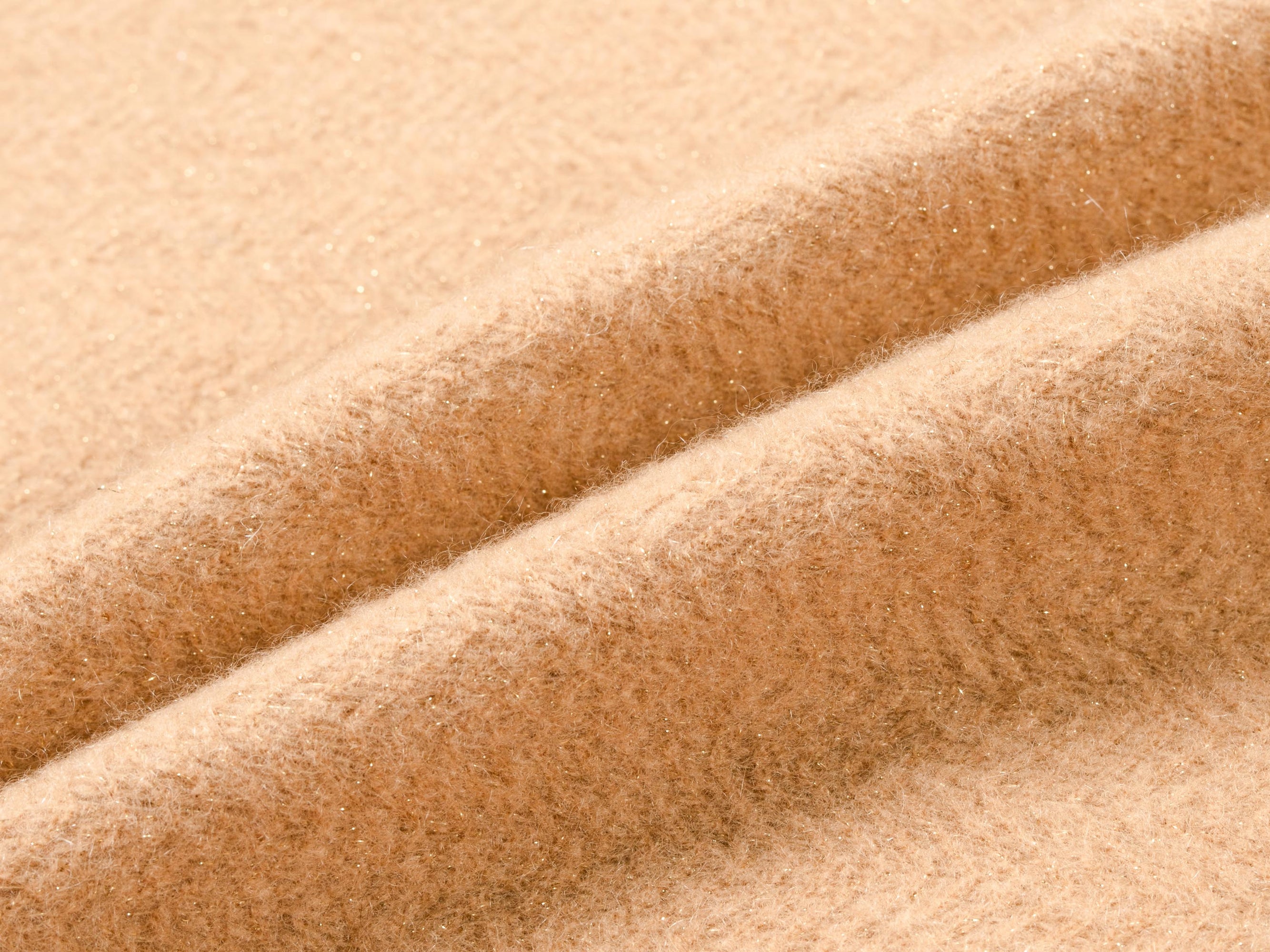 Puff Sleeve Knit Cardigan | Camel