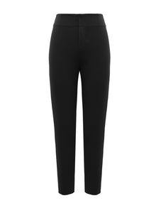 Slim-Leg Pants | Black