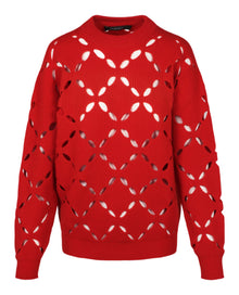 Versace | Wool Cutout Sweater