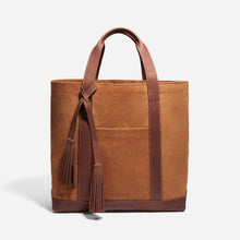 Unisex | Arlo Tote | Tan Suede