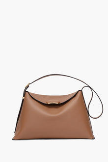 ID Soft Shoulder Bag | Camel