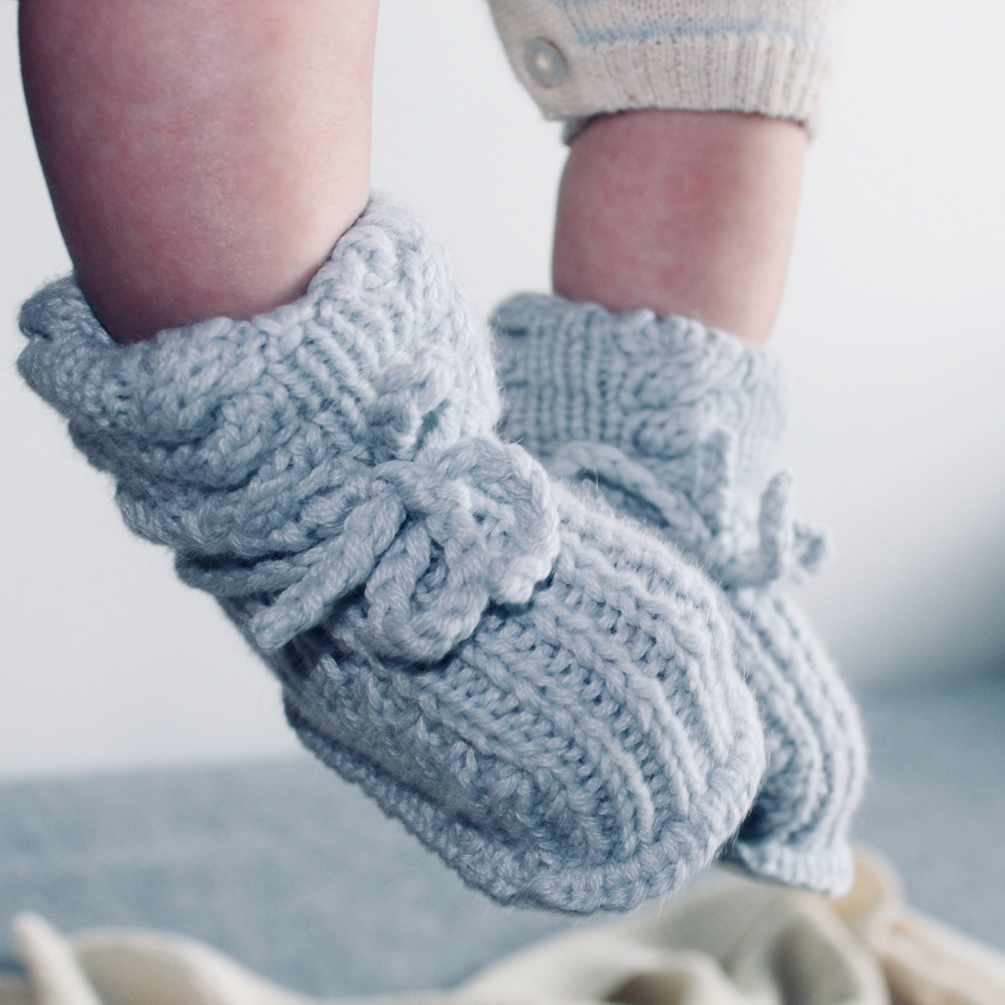 Kids | Baby Booties | Light Blue