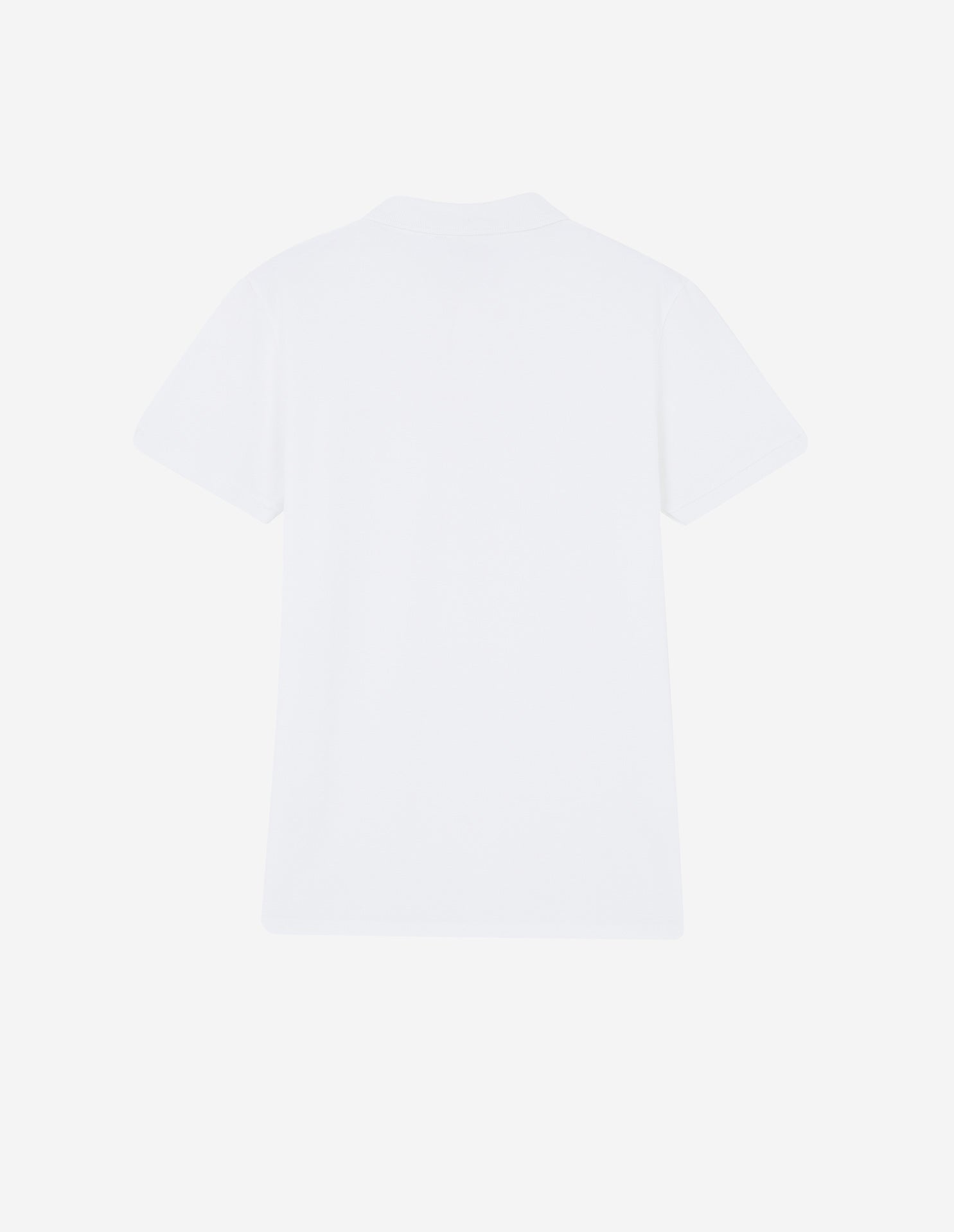 Mens | Tricolor Fox Patch Classic Polo | White