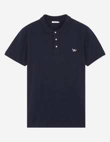 Mens | Tricolor Fox Patch Classic Polo | Navy