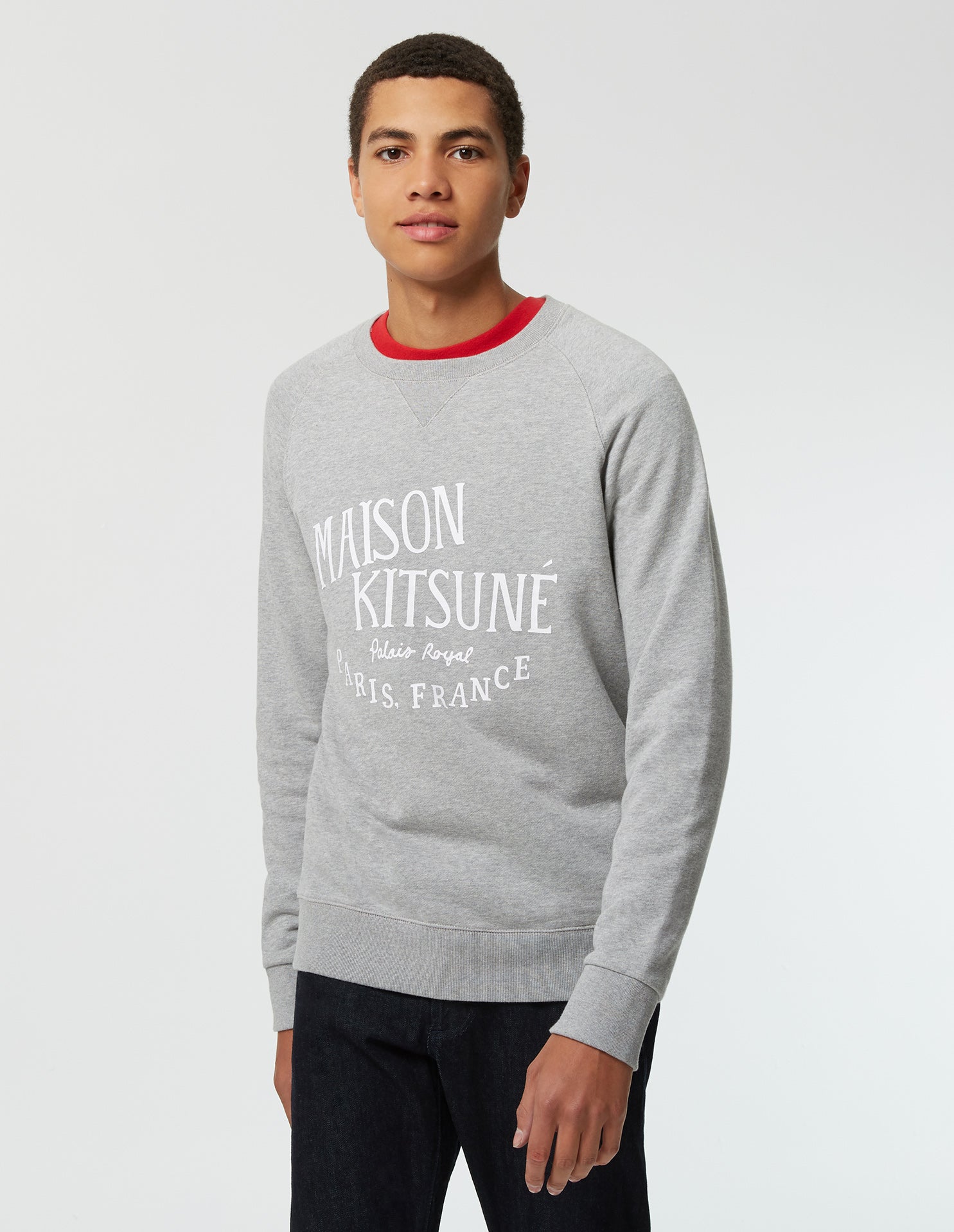 Mens | Palais Royal Classic Sweatshirt | Grey Melange