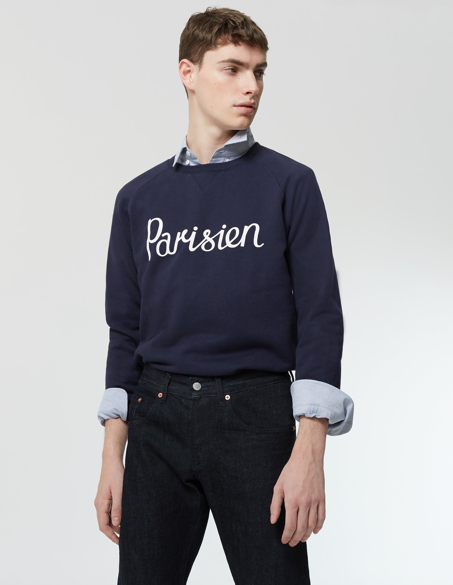 Mens | Parisien Classic Sweatshirt | Navy