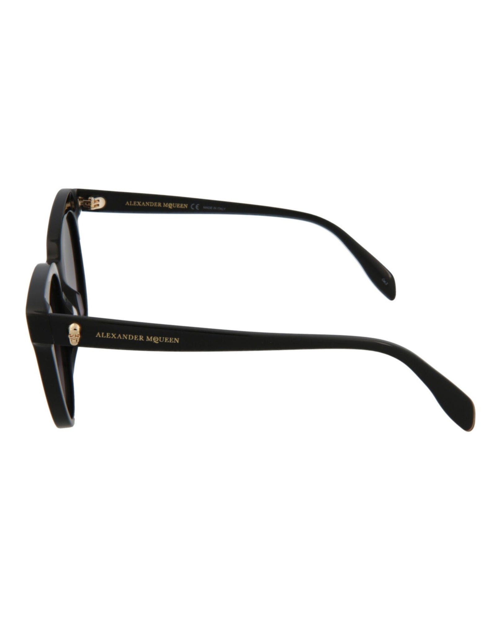 Alexander McQueen | Women | Cat Eye Acetate Sunglasses | Black