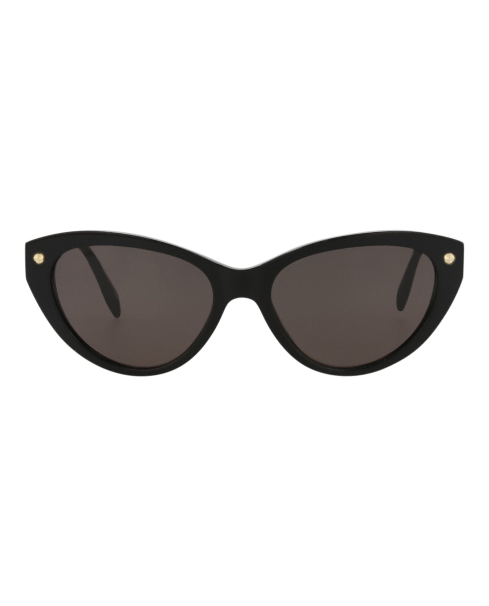 Alexander McQueen | Women | Cat Eye Acetate Sunglasses | Black