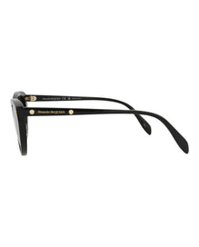 Alexander McQueen | Women | Cat Eye Acetate Sunglasses | Black