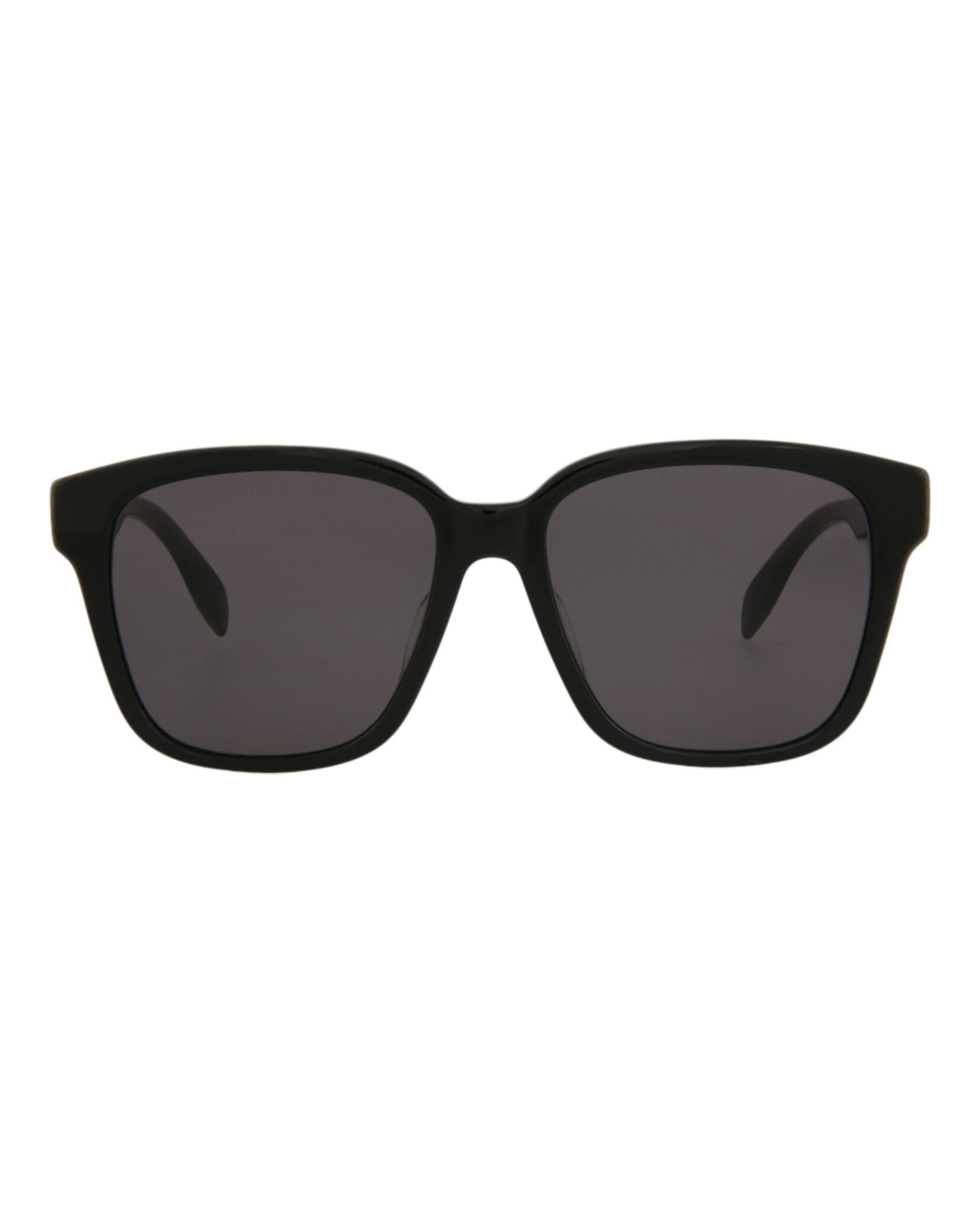 Alexander McQueen | Women | Square Acetate Sunglasses | Black