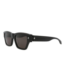 Alexander McQueen | Men | Square Recycled Acetate Sunglasses | Black