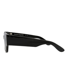 Alexander McQueen | Women | Square Recycled Acetate Sunglasses | Black