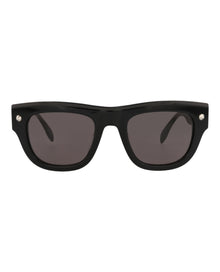Alexander McQueen | Men | Square Recycled Acetate Sunglasses | Black