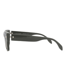 Alexander McQueen | Men | Square Recycled Acetate Sunglasses | Grey
