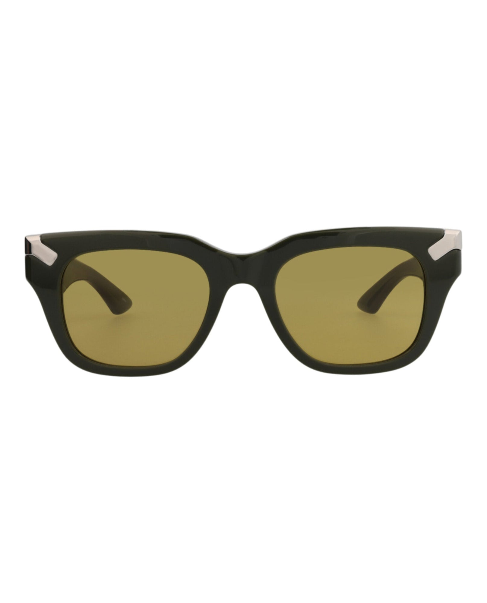 Alexander McQueen | Men | Square Recycled Acetate Sunglasses | Green