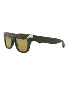 Alexander McQueen | Men | Square Recycled Acetate Sunglasses | Green