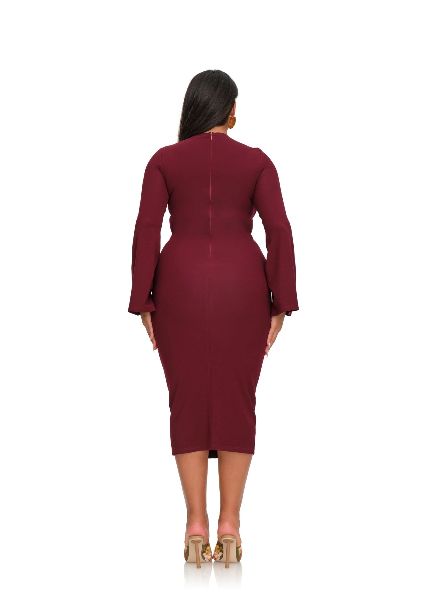 Tola Knit Dress | Plum