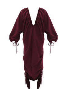 Meta Maxi Dress | Dark Plum