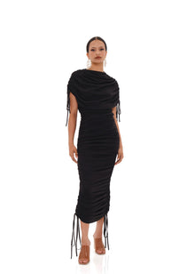 Ratu Mesh Dress | Black